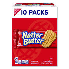 NUTTER BUTTER SNACK SIZE COOKIES 10 PACK