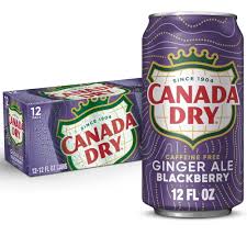 CANADA DRY SODA  12 pack 