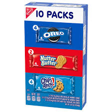 NABISCO SNACK PACK COOKIES 10 pack 