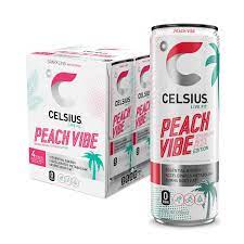 CELSIUS LIVE FIT ENERGY DRINK 4 pack (12 oz cans) 