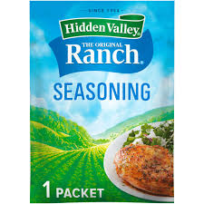 HIDDEN VALLEY RANCH SEASONING SALAD DRESSING & RECIPE MIX 1 oz 