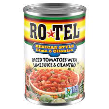 RO-TEL DICED TOMATOES WITH LIME JUICE & CILANTRO 10 oz 