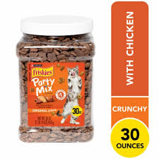 FRISKIES PARTY MIX CAT TREATS 30 oz 
