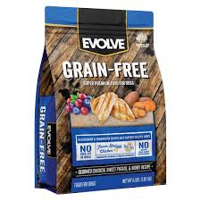 EVOLVE GRAIN FREE DRY DOG FOOD 4 lb 