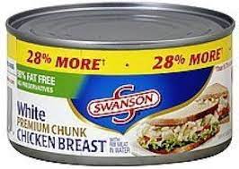 SWANSON CANNED CHICKEN BREAST 12.5 oz 