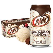 A&W ICE CREAM SUNDAE 12 pack