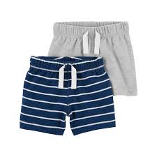 CARTER'S CHILD OF MINE SHORTS 2 pack Infant Boy Size 0-3 mo