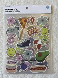 ROOM ESSENTIALS STICKERS 4 PACK 