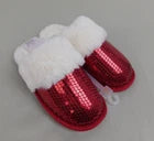 AUDEN FUR LINED ADULT SLIPPERS Size L (9/10) 