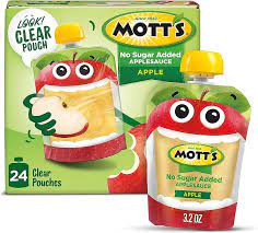 MOTT'S APPLESAUCE POUCHES 4 PACK 