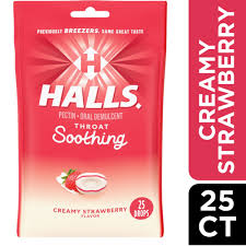 HALLS COUGH DROPS 30 ct 