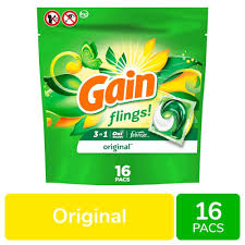 GAIN FLINGS LAUNDRY PODS 16 count 