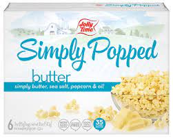 JOLLY TIME MICROWAVE POPCORN 6 pack 