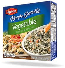 LIPTON RECIPE SECRETS SOUP & DIP MIX 2 pk 