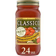 CLASSICO PASTA SAUCE 24 oz 