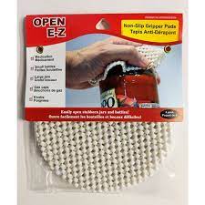 JACENT E-Z OPEN NON SLIP GRIPPER PADS  4 count