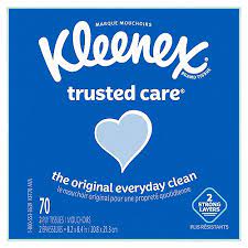 KLEENEX TISSUES  70 count box 