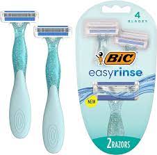BIC  EASY-RINSE DISPOSABLE RAZORS FOR WOMEN 2 pack