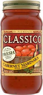 CLASSICO PASTA SAUCE 24 oz 