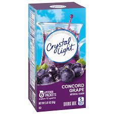 CRYSTAL LIGHT DRINK MIX 6 Pitcher Packets 