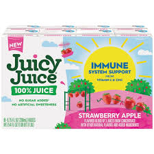 JUICY JUICE 8 PACK JUICE BOXES 