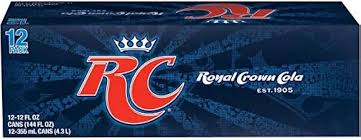 RC COLA SODA  12 pack