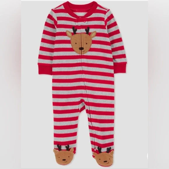 CARTER'S INFANT FOOTED SLEEPER Size 3M 