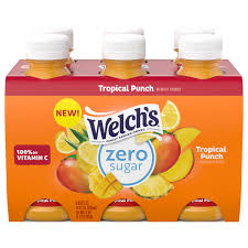 WELCH'S ZERO SUGAR JUICE 6 pack bottles 