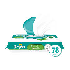 PAMPERS PLANT BASED BABY WIPES 78 count 