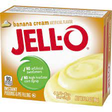 JELL-O PUDDING 3.4 oz 