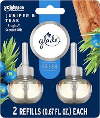 GLADE OIL WARMER REFILL 2 pack 