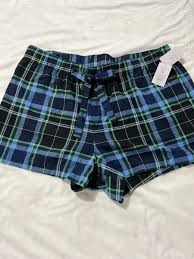 AUDEN FLANNEL SLEEP SHORTS FOR WOMEN 