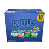 FRITO LAY VARIETY PACK CHIPS 18 count "Ruffles Mix"