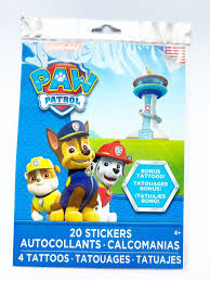 NICKELODEON KIDS STICKERS & TATTOOS 