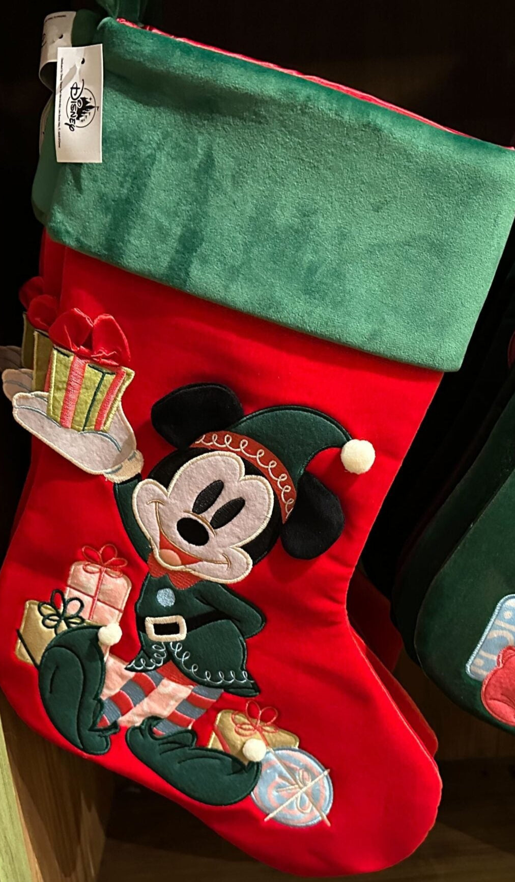 DISNEY CHRISTMAS STOCKING 1 count 