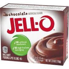 JELL-O PUDDING 3.9 oz 