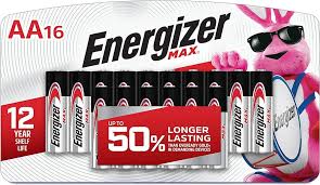 ENERGIZER MAX BATTERIES 16 pack 