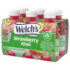 WELCH'S JUICE 6 pack bottles 