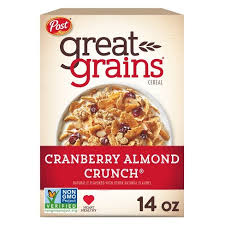POST GREAT GRAINS CEREAL  14 oz  