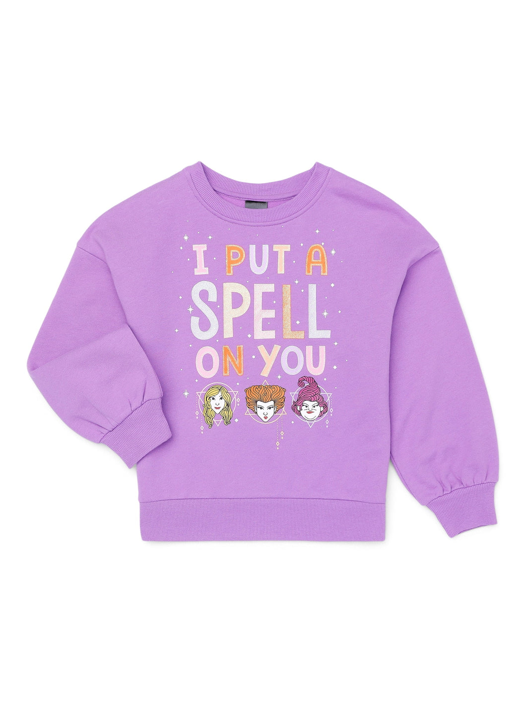 DISNEY HOCUS POCUS SWEATSHIRT FOR GIRLS Size S 6-6X 