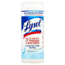 LYSOL DISINFECTING WIPES 35 ct 