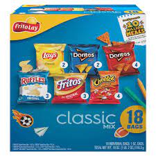 FRITO LAY VARIETY PACK CHIPS 18 count 
