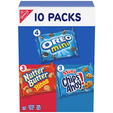 NABISCO SNACK PACK COOKIES 10 pack 