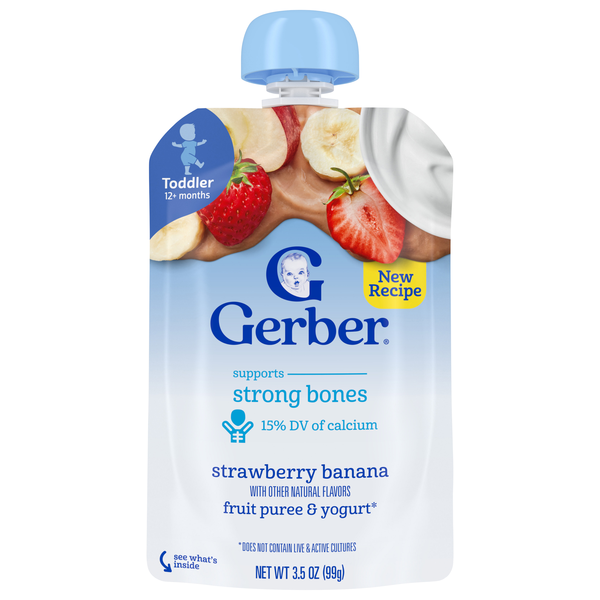 GERBER BABY FOOD POUCH 3.5 oz 