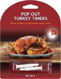 HIC Brand Pop Out Turkey Timers 2 count