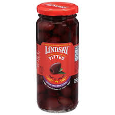 LINDSAY GREEK KALAMATA OLIVES 6.35 DW 