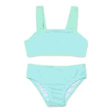 WONDER NATION INFANT/TODDLER GIRL 2 PIECE TANKINI SWIM SUIT Size 5T 