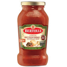 BERTOLLI PASTA SAUCE 24 oz 