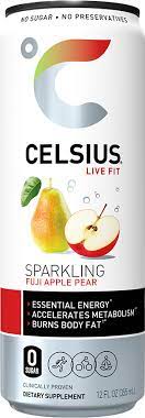 CELSIUS LIVE FIT ENERGY DRINK 12 oz 