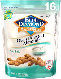 BLUE DIAMOND ALMONDS  16 oz 